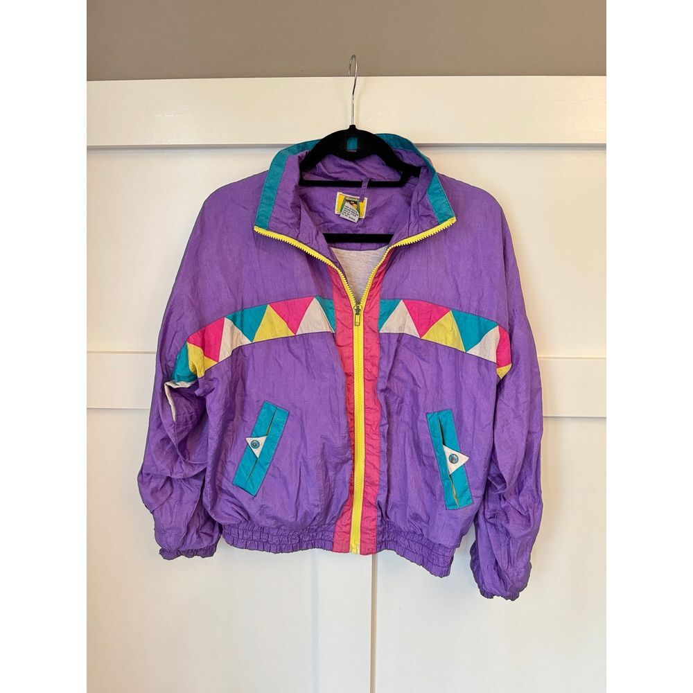 Vintage 80s track jacket youth size‎ 14 GUC